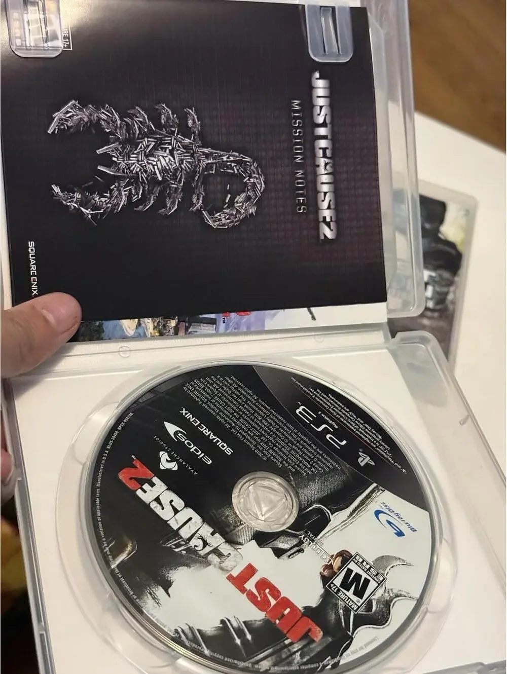 PS3 Games Lot Of 2 , Just Cause 2, Ghost Recon 2 , Complete, Good Condition